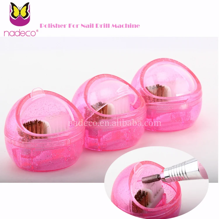 Mini Nail Drill Bit Cleaner Electric Nail Art Tools Nail Drill Machine Cleaner