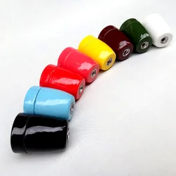 CE RoHs E14 E27 Ceramic Light Socket for Installing Lights Porcelain Colorful Lamp Holder