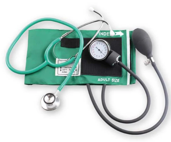 Best Quality Aneroid Sphygmomanometer With Separate Single Head Stethoscope