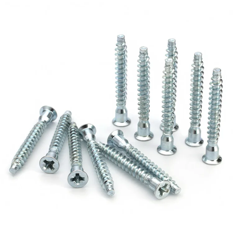 Flat Head Hex Socket Confirmat Screw for Furniture