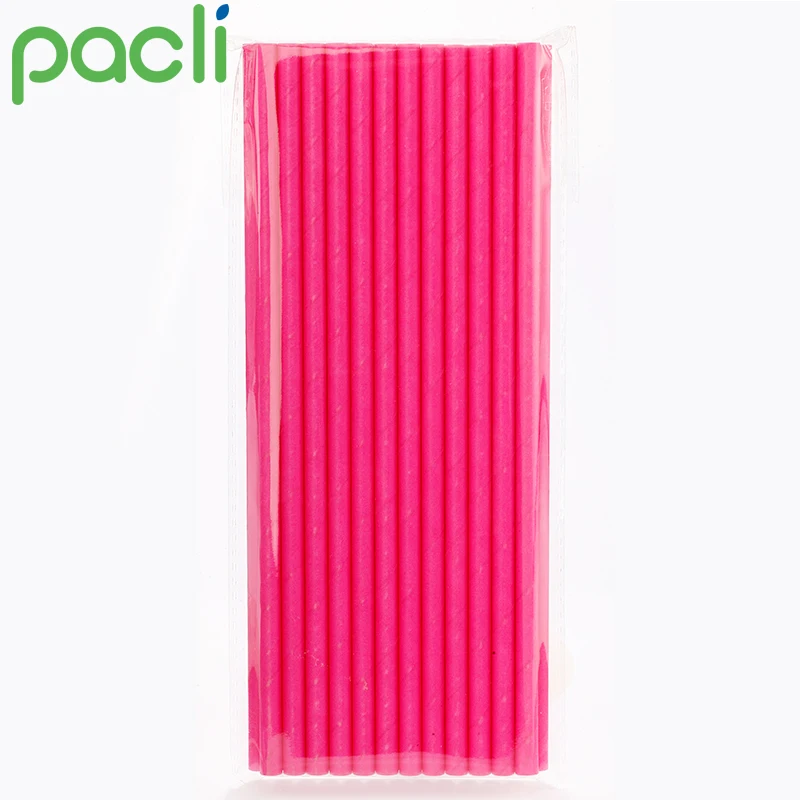 Manufacturers supply stripe colourful wax paper straws
