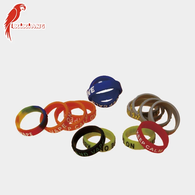 
Sailing Wholesale Ecig Silicone Beauty Rings Vape Band Customized Fast Delivery 