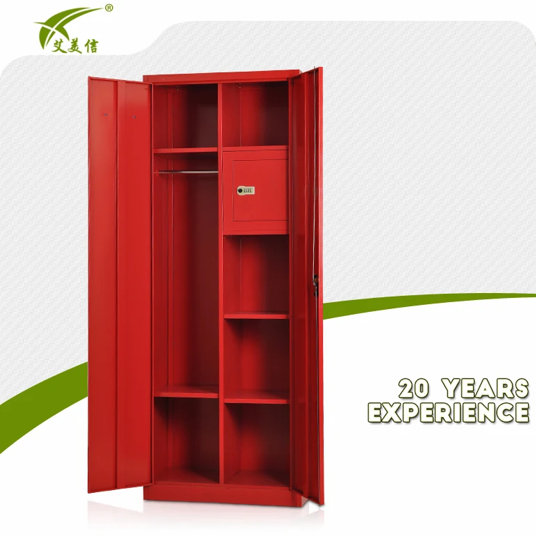 2 door chinese wardrobe/steel colorful door locker/godrej almirah size