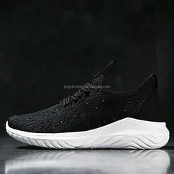 Custom Fly Woven Upper Maxed Ultra Light Weight Running Sneaker Shoes