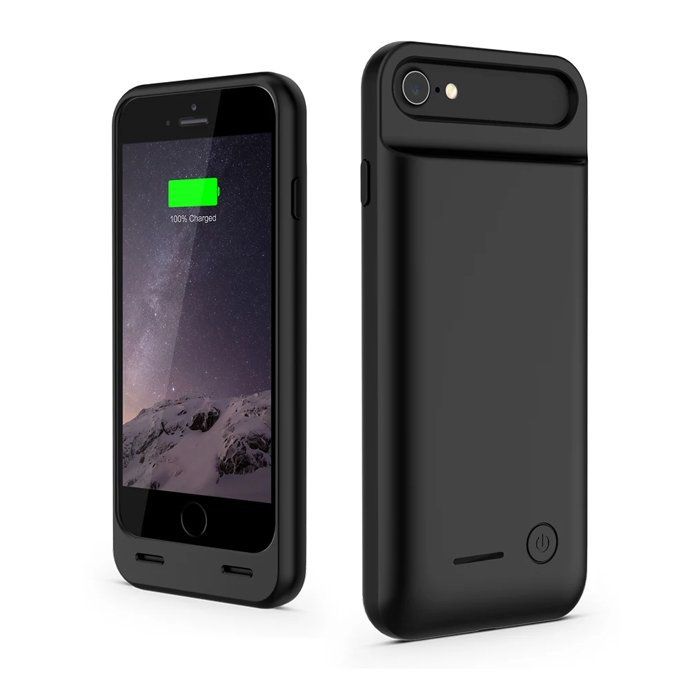 
Universal MFI external backup TPU+ABS 3100 mAh Power Plastic Battery Case for iPhone 7/7plus 