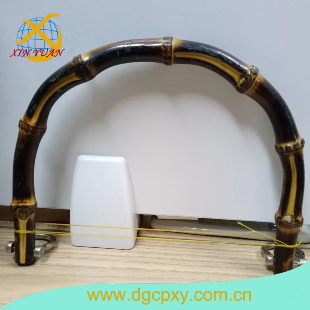 16.5*13cm Clutch Bag Bamboo Handle Bamboo Handbag Handles