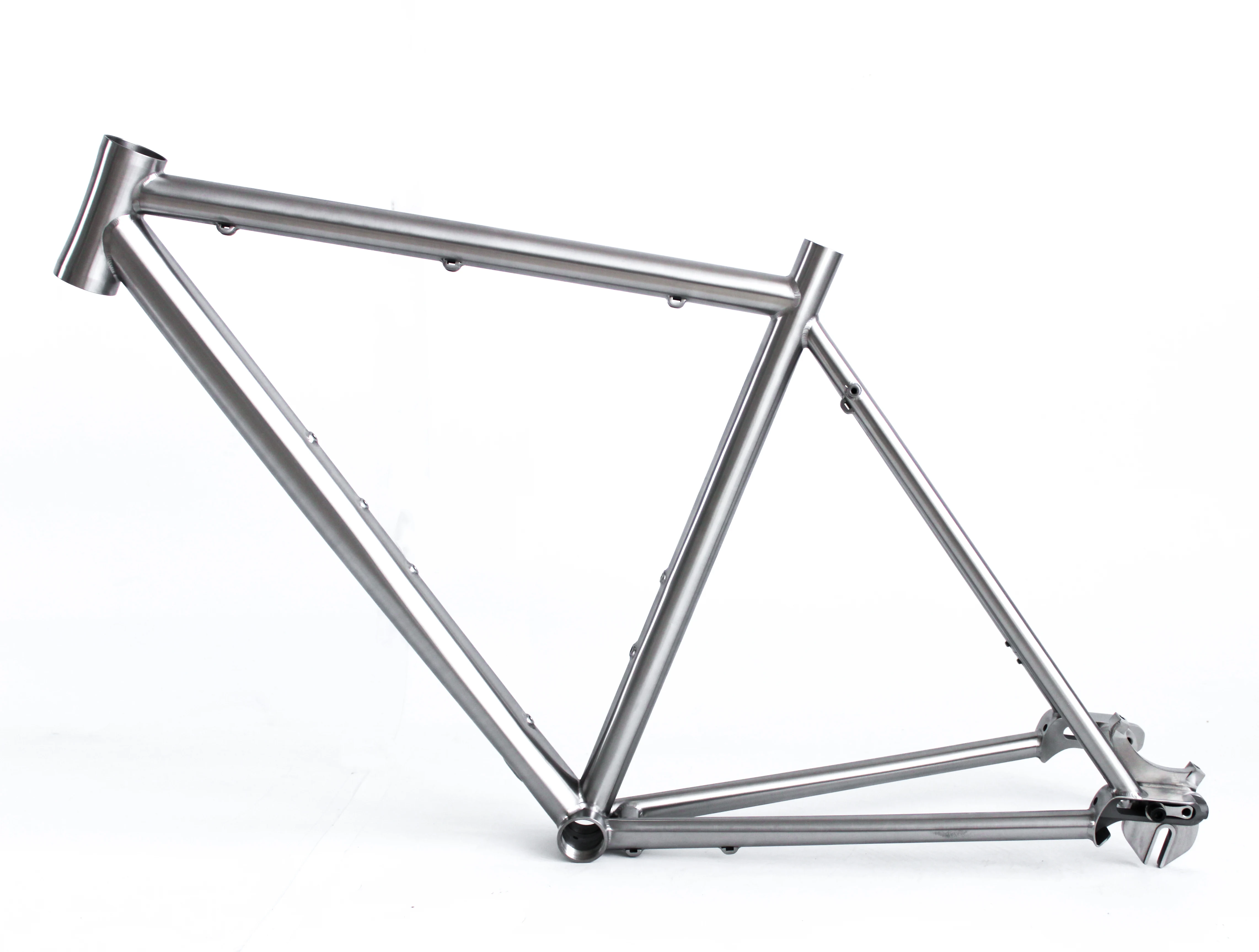 Прямая продажа с завода титановая велосипедная Рама дорожный велосипед 700c дисковый тормоз