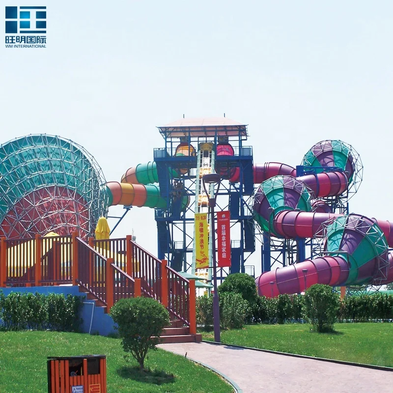 Big Water Park And Amusement Park Supplier Aqua Park Slides For Sale