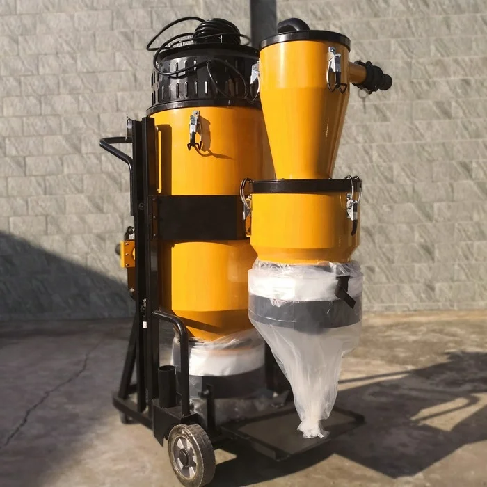 220V Single Phase HEPA Concrete Hand Grinders Dust Extractor