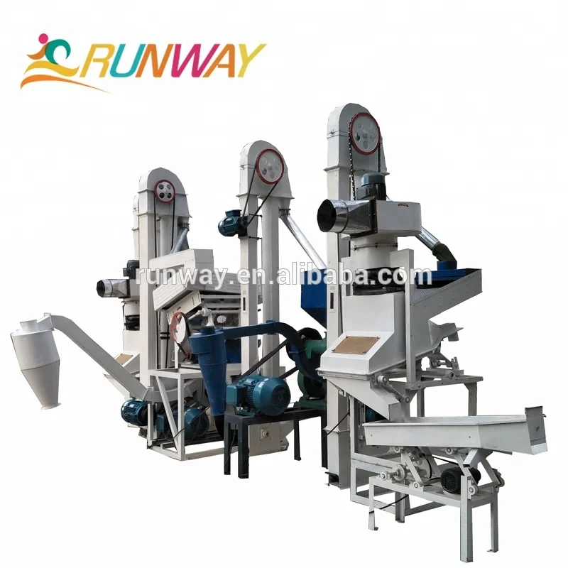 complete rice hulling and polishing machine/modern mini satake rice mill plant