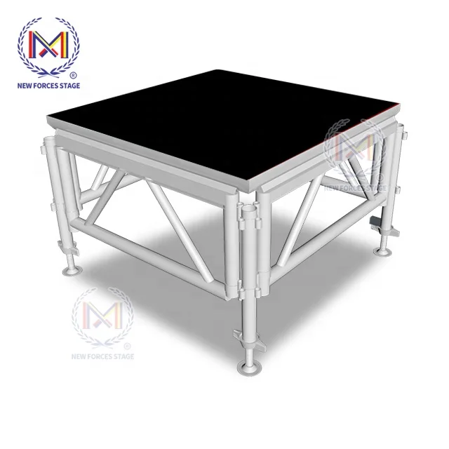 Событий сценическая портативная сценическая с крышей расписные деревянные сценический ящик