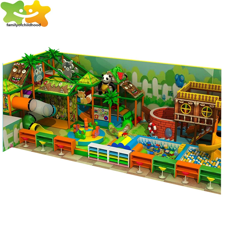 kids luxury playground toys indoor entertainment center for sale