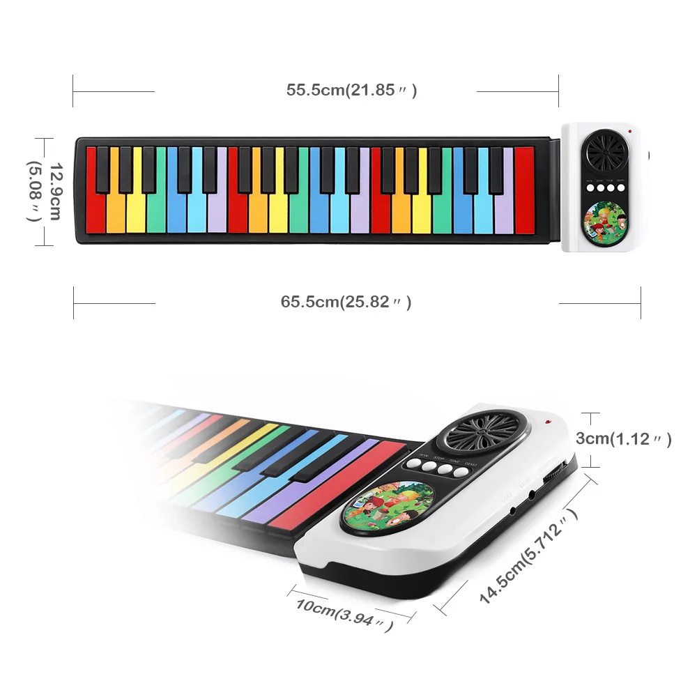 Гибкий Студийный микрофон iWord, верстак с цифровой клавиатурой, регулируемый детский коврик для пианино