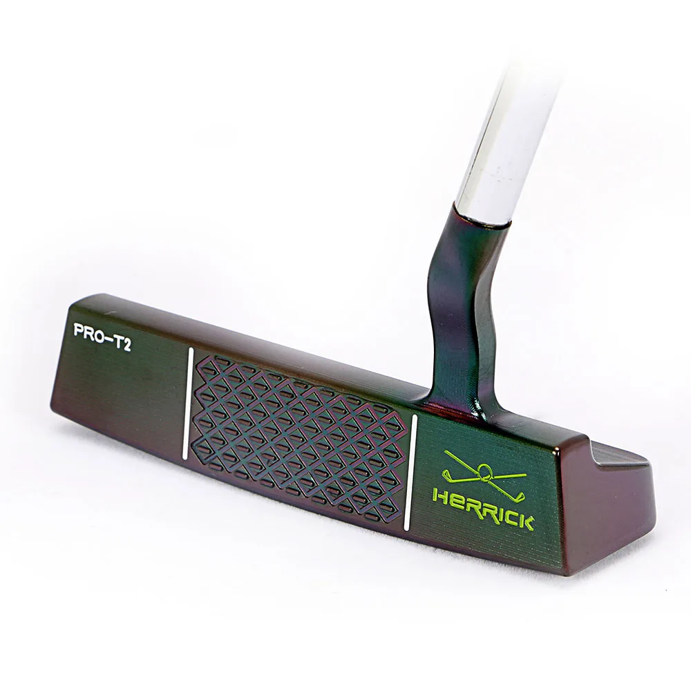 Стальной стержень в форме полосы, мужской черный хроматический клюшка для клюшки для гольфа