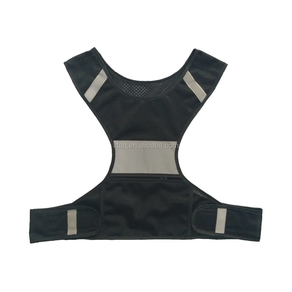 
Мягкий сетчатый светоотражающий Черный Защитный Жилет 