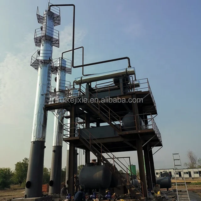 Crude oil refinery plant to standard diesel and gasoline or crude oil distillaton unit  in USA