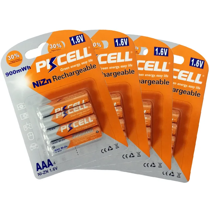 Ni-Zn 1.6V 900mWh AAA high voltage Rechargeable Battery for digital camera