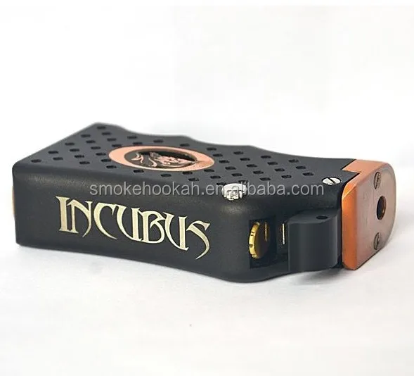 Incubus Box Mod Clone Dual 18650 battery Mechanical Mod with 5 color picking