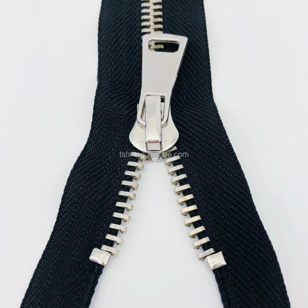 
High Quality #8 Metal Zipper For Bag , Customs Zipper Size bag accessories metalnylon zipper 