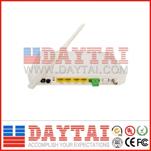 Кабельного телевидения волокно + интернет + WiFi Epon ONU ( DT-EONU-1PON + ктв SF + 4FE + RF + WiFi )
