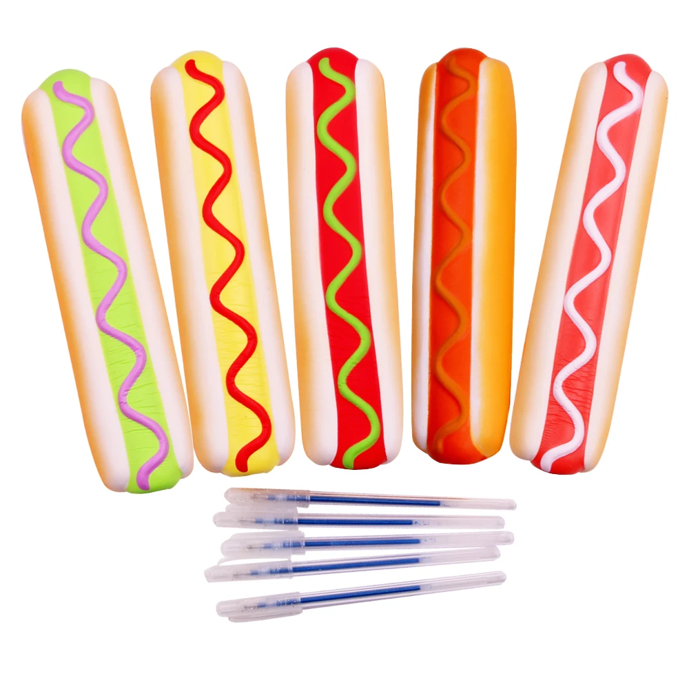 
 Оптовая продажа с фабрики 2019, бесплатный образец, рекламная Милая ручка для снятия стресса с едой  