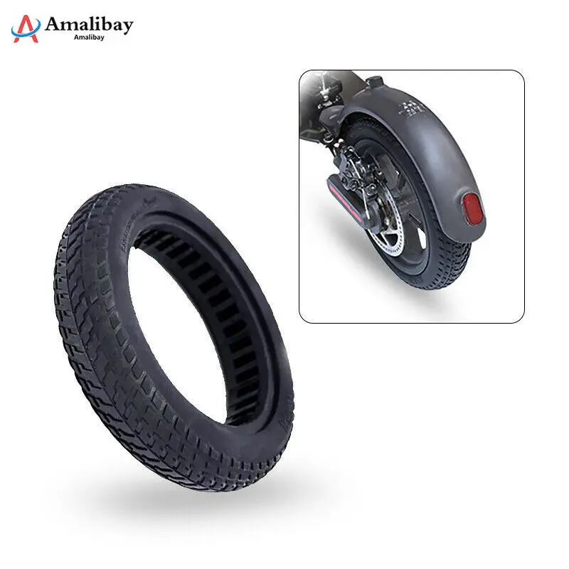 For Xiaomi Mijia M365 Scooter Skateboard Tyre Solid Hole Tires Shock K4Y8 