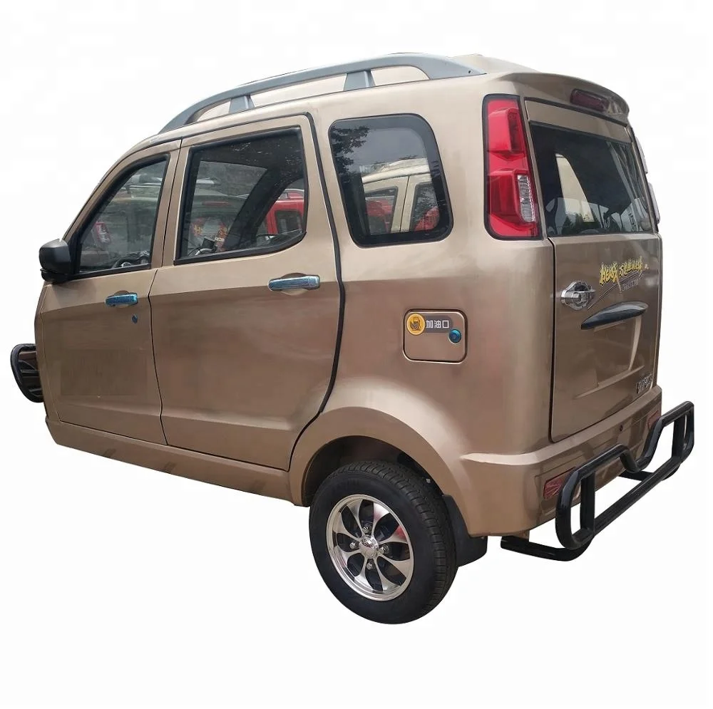 3-Wheel Close Cabin adult Tricycle Motorcycle Passenger