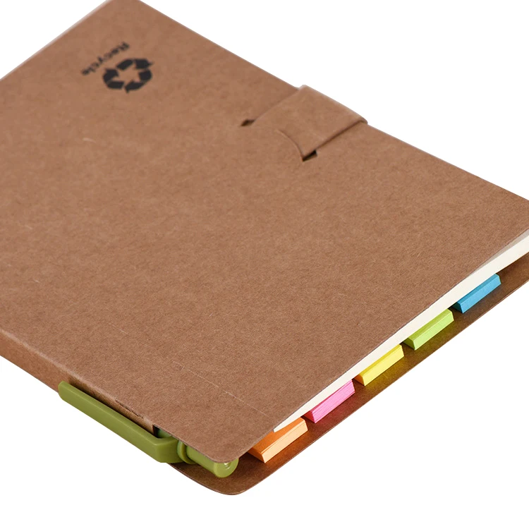 Рекламная бумага разных размеров для заметок с ручкой