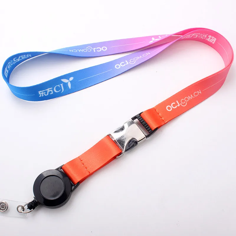 Последние дизайн красивый id шнур с выдвижной держатель значка