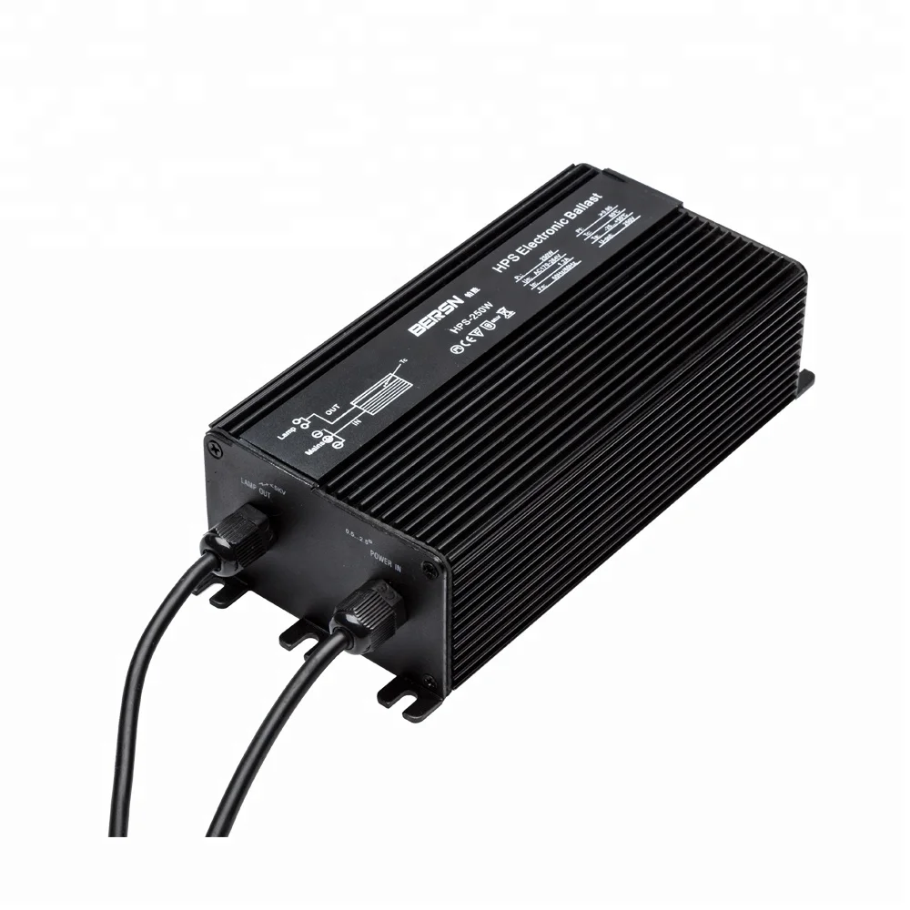 China bersn 250w HID Electronic Ballast for High Pressure Sodium Lamp 250W HPS Ballast
