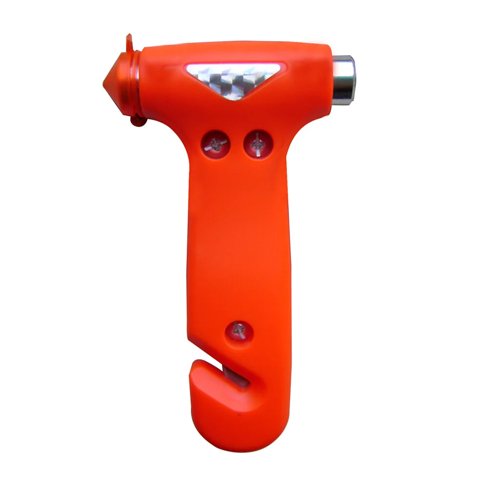 magnetic led flashlight windshield tools rescue hammer