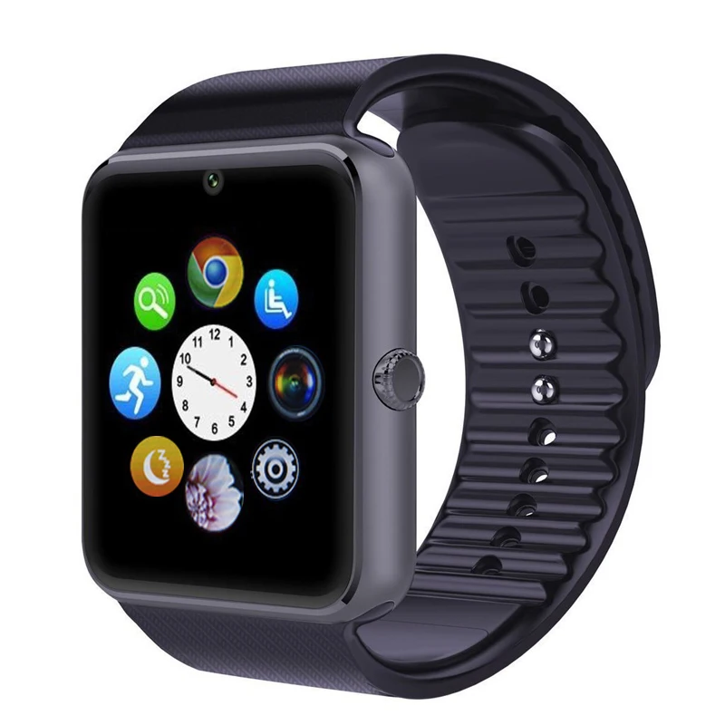 
wholesale mobile watch blue-tooth smart watch GT08 with sim card and camera 