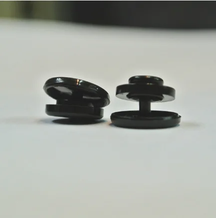 Four Parts Plastic POM Snap Button