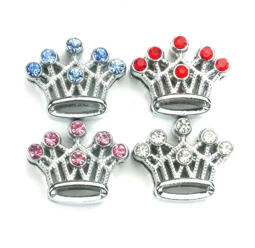 Wholesale Stocked 8mm 10mm Diy Jewelry Making Custom Heart Slide Bracelet Charm