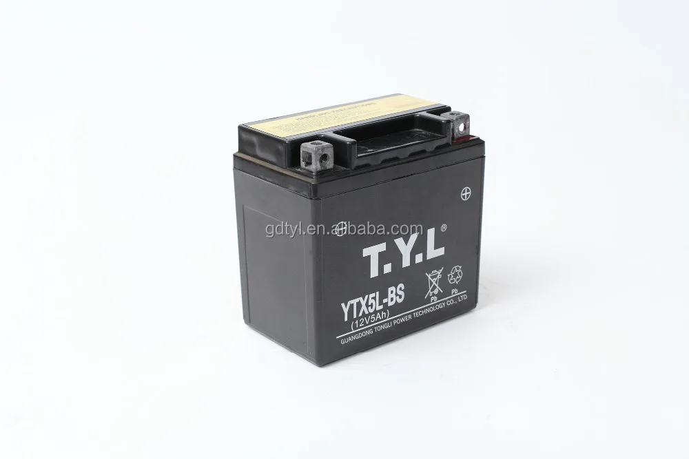 
China factory price 12v9ah 12N9-BS maintenance free lead acid motorcycle battery in china 