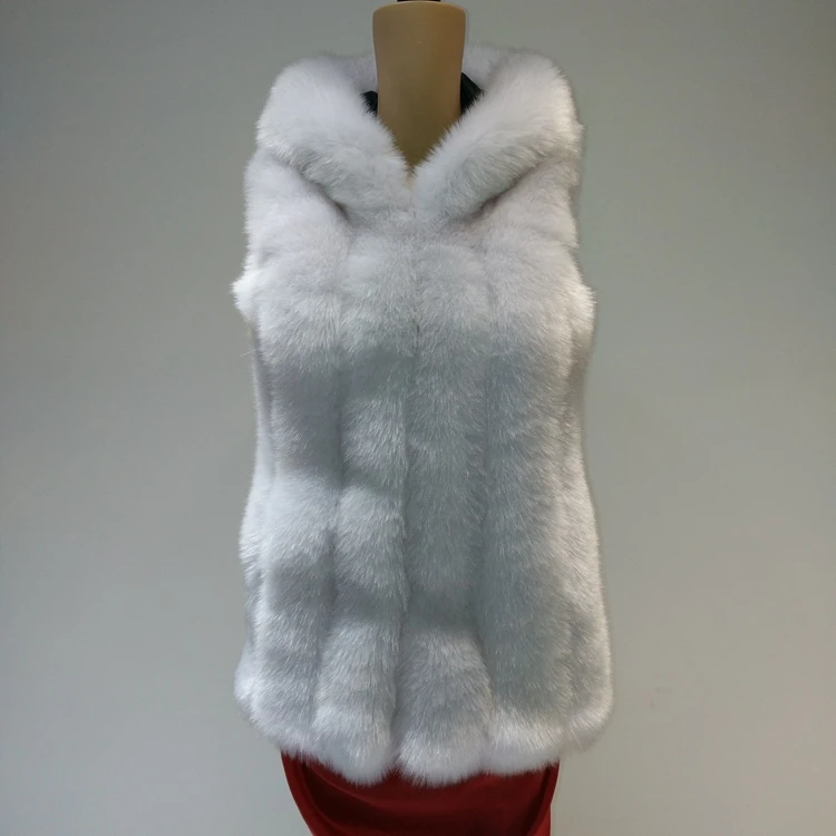 OEM factory custom made high quality faux fur coat