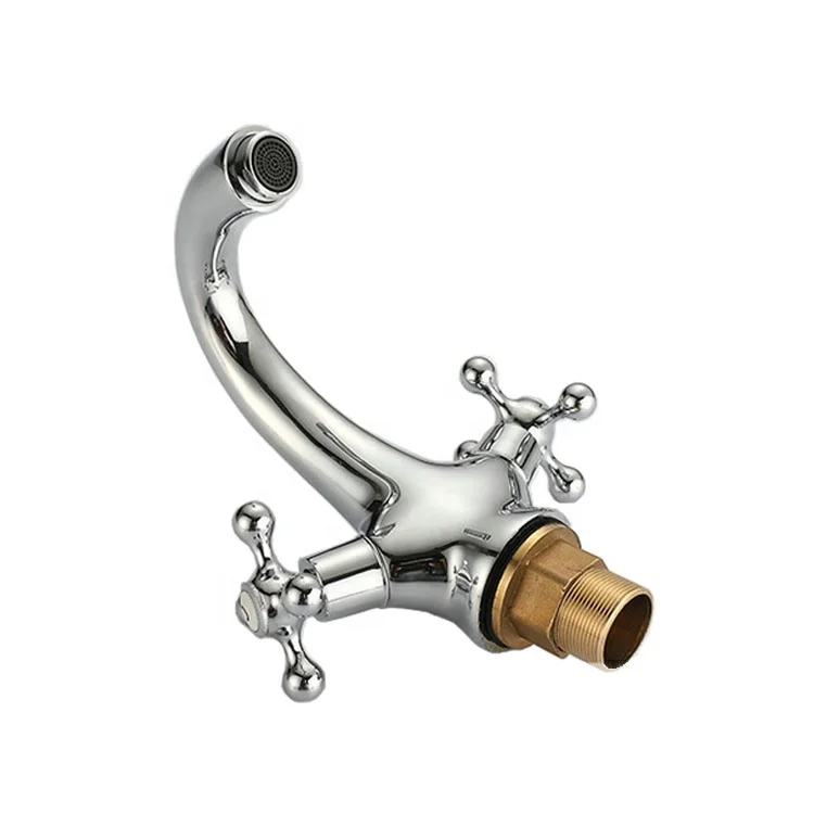 Manufacturer Sanitary Bathroom Toilet WC Bronze Swan Basin Faucet