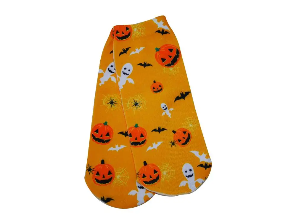 No show socks for Christmas ornament Trim A tree printed linear socks