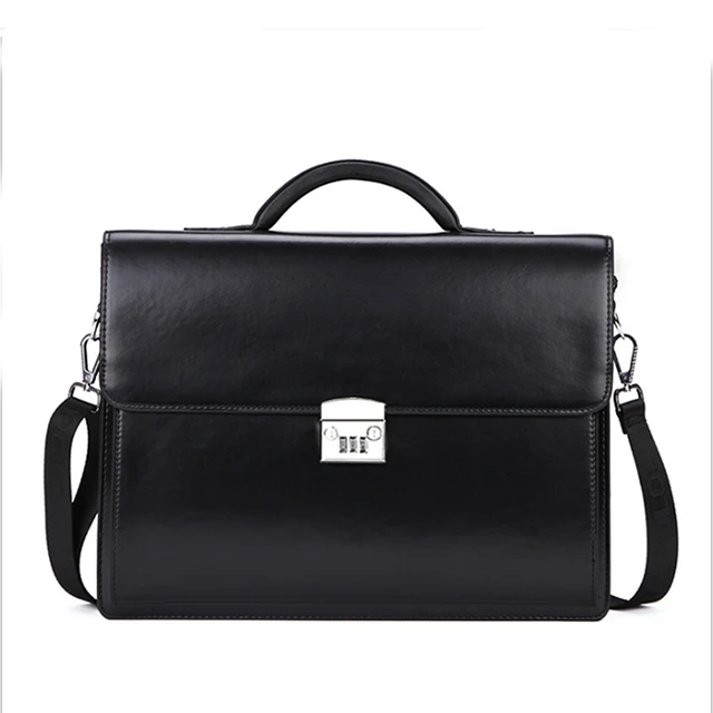 Высококачественный деловой популярный дизайнерский портфель из искусственной кожи для мужчин с кодовым замком, Мужской портативный портфель с защитой от кражи