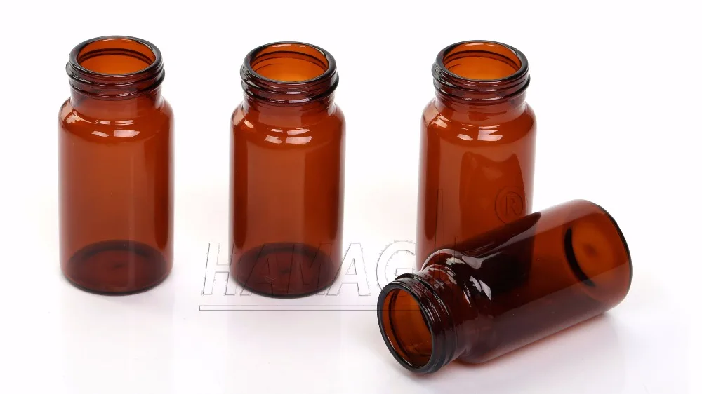 20ml vials Liquid scintillation counting vials Borosilicate screw clear glass sample vials