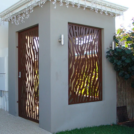 garden metal fence gate