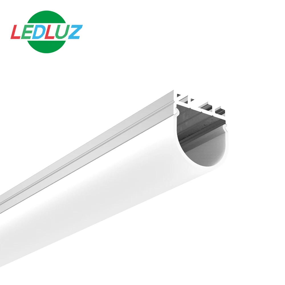 
pendent or surface Aluminium LED profile with round Lens 