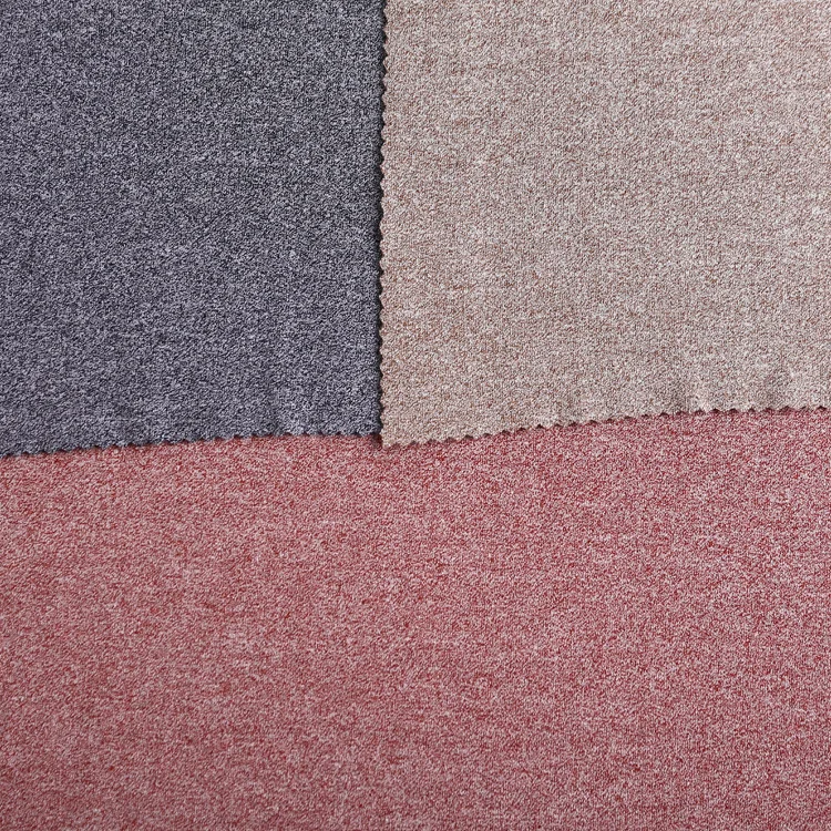 Colorful smooth 48% polyester 48% rayon 4% spandex  jersey   moss crepe knitting fabric for pretty dress