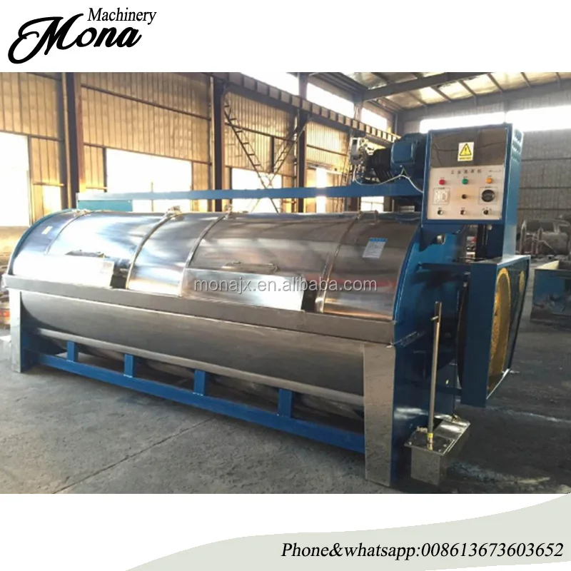 Industrial wool washing machine Commercial horizontal washing machine Alpaca Cashmere Raw Wool Cleaning Washing Machine price