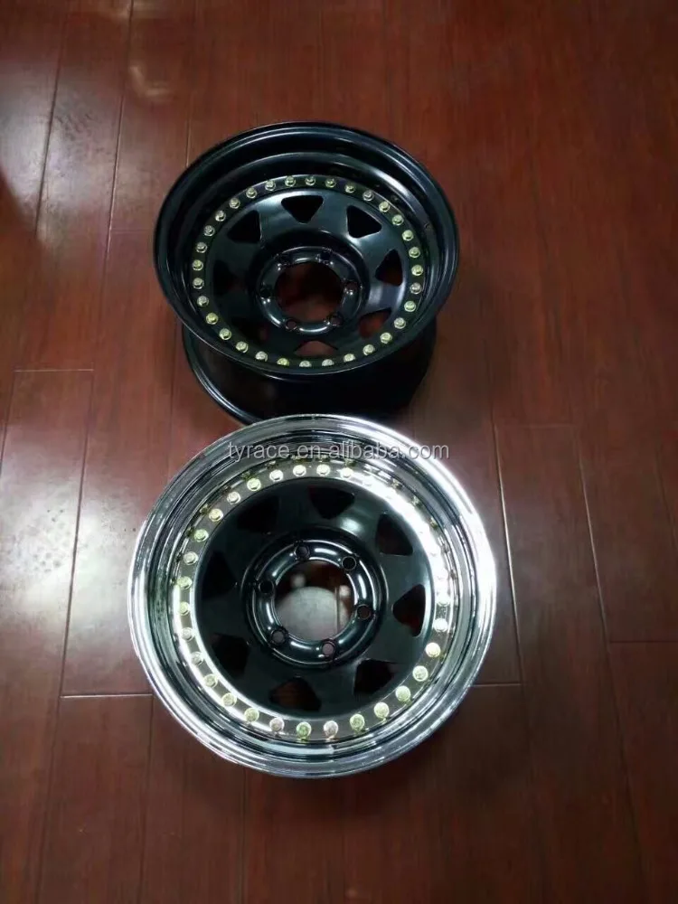 
STEEL BEADLOCK 4X4 SUV WHEEL RIMS 17X8 