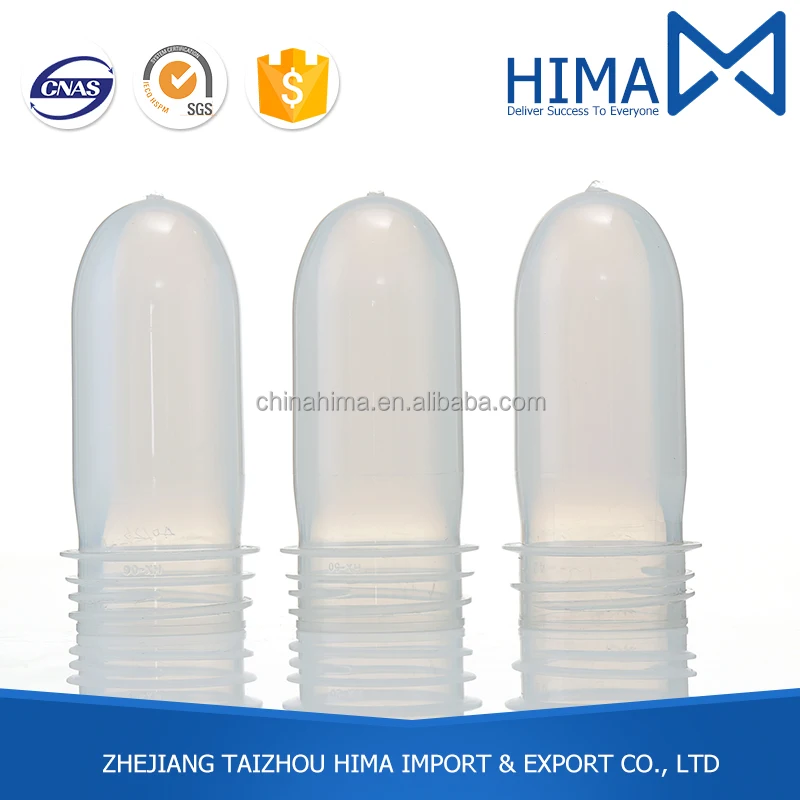 Good Quality Factory Customized Hot Filling pp preforms 59g 38MM