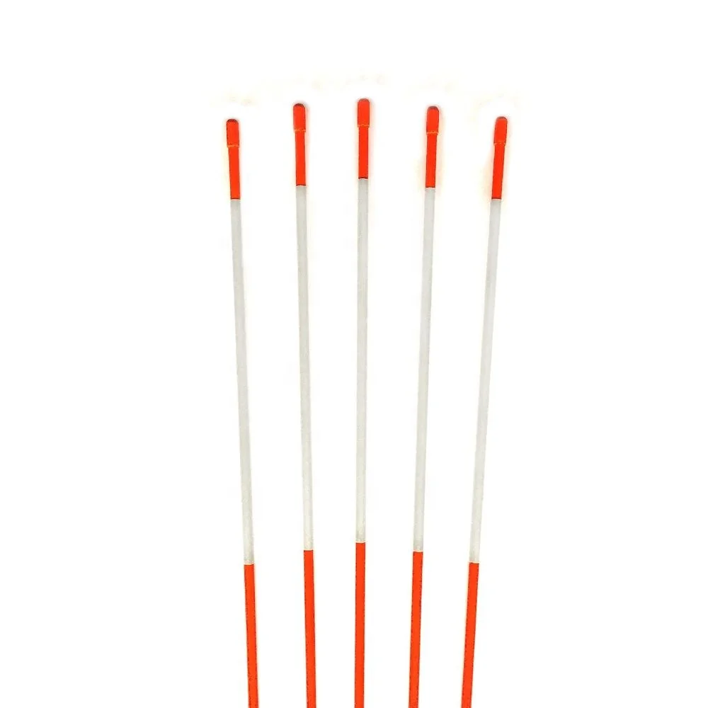 Factory price Fiberglass reflective Road marker, snow marker,driveway markers