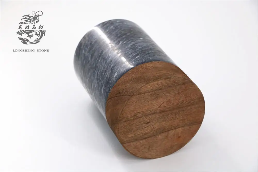 Wholesale Popular Customized Champagne Ice Bucket Stone Marble Wine Cooler Bar Accessories for Gift Decor and Beer Cooling