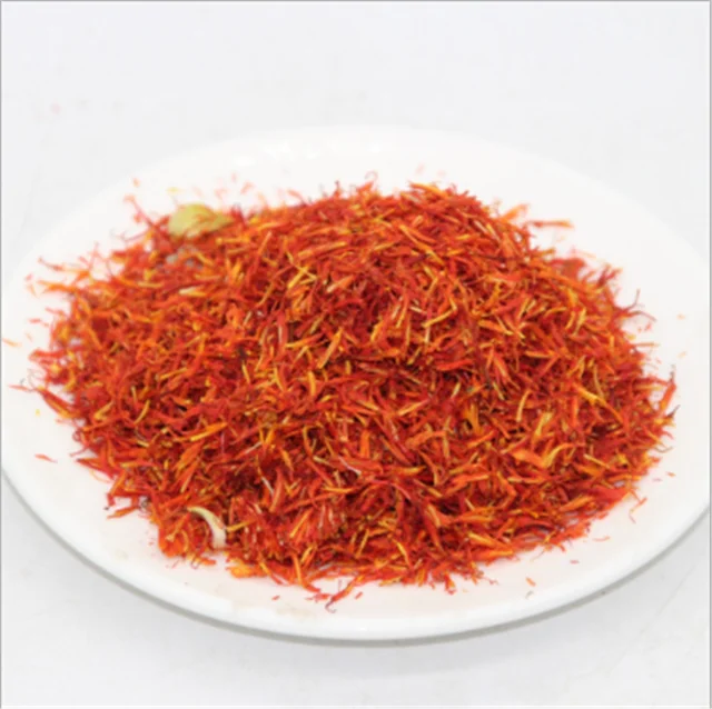 
Hong hua Chinese raw nature herb safflower carthamus yellow flower 
