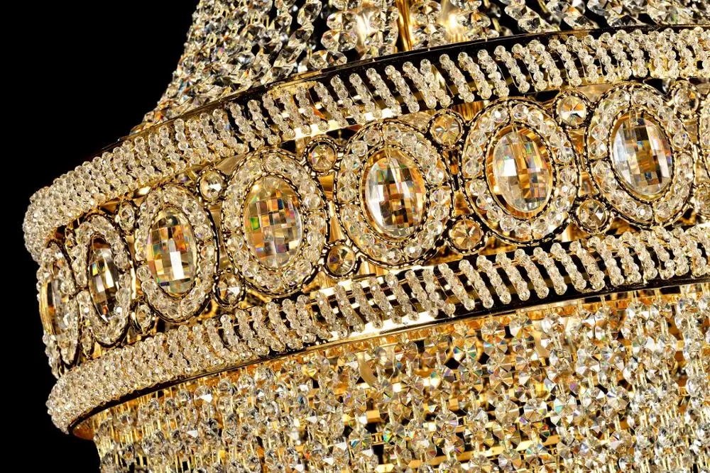 Новый дизайн декоративная современная модная светодиодная хрустальная люстра для